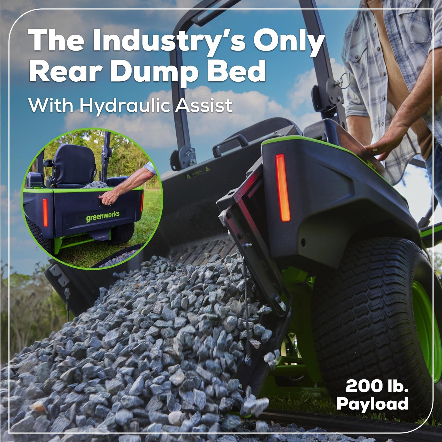 Greenworks 82V 54" MaximusZ Zero Turn Riding Mower with (2) 16.0 Ah , (2) 8.0 Ah ,(2) 4.0 Ah Batteries and 1.5kW Charger -