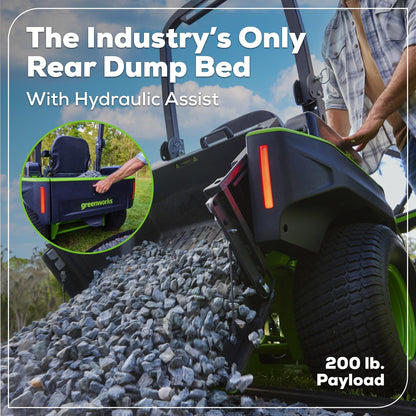 Greenworks 82V 54" MaximusZ Zero Turn Riding Mower with (2) 16.0 Ah , (2) 8.0 Ah ,(2) 4.0 Ah Batteries and 1.5kW Charger -