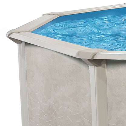 Aquarian Phoenix Series 15 Foot x 52 Inch Steel Frame Above Ground Swimming Pool  - 102337