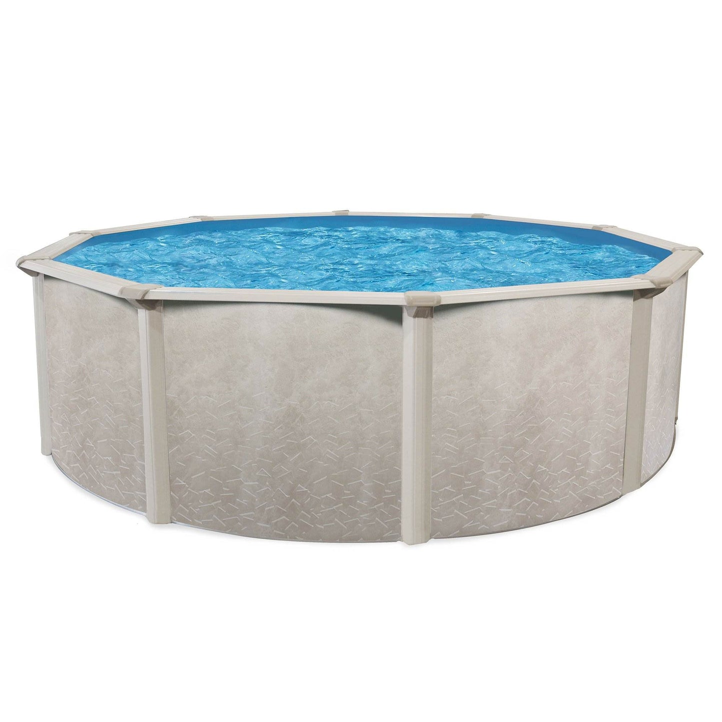 Aquarian Phoenix 21' x 52" Round Steel Frame Above Ground Outdoor Swimming Pool - 74472