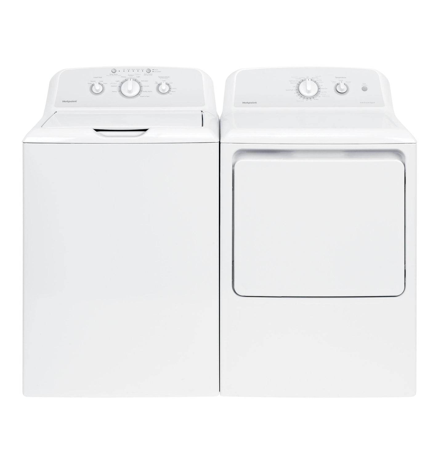 HOTPOINT 3.8 cu. ft. Capacity Washer with Stainless Steel Basket - HTW240ASKWS-KT