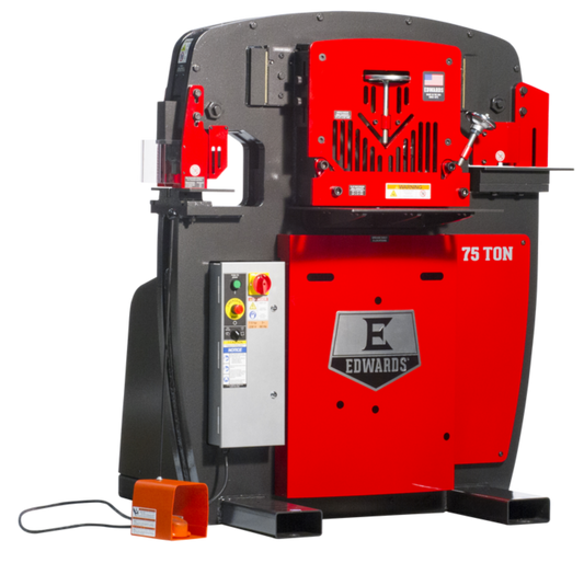 EDWARDS 75 Ton Ironworker - W75-1P230-A