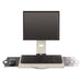 Innovative 7509 Data Entry Single Monitor Arm Mount with Keyboard Tray - 15939