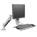 Innovative 7509 Data Entry Single Monitor Arm Mount with Keyboard Tray - 15939