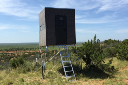 Big Dogg Deer Blinds Aluminum and Insulated Deer Blinds 6' X 6' Elevated with 8' Base and Detachable Ladder Big Dogg - BD6X68BDL
