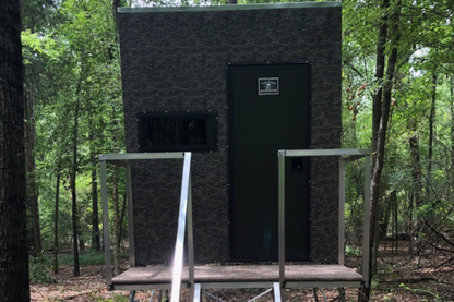 Big Dogg Deer Blinds Aluminum and Insulated Deer Blinds 6' X 6' Elevated with 8' Base and Detachable Ladder Big Dogg - BD6X68BDL