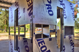 Big Dogg Deer Blinds Aluminum and Insulated Deer Blinds 4' x 6' Elevated with 5' Base and Detachable Ladder Big Dogg - BD4X65BAL