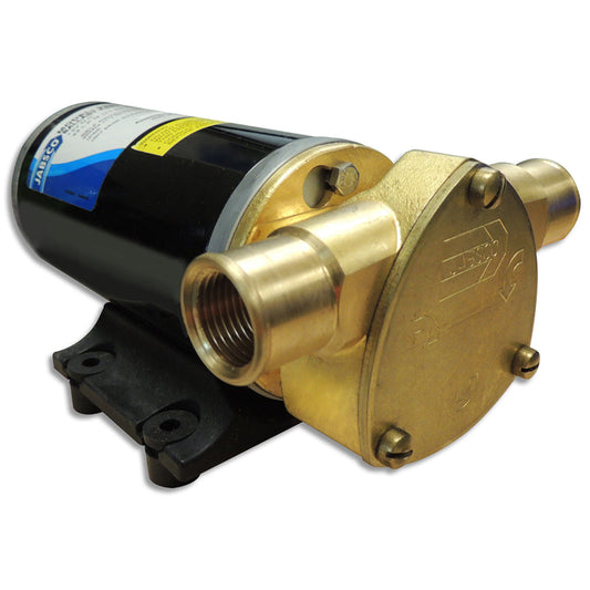 Jabsco Ballast King Bronze DC Pump w/o Switch - 15 GPM - CWR-75412
