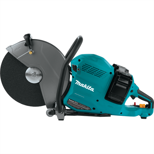 Makita 80V Max (40V Max X2) XGT Brushless 14 In. Power Cutter Kit with 4 Batteries, AFT, Electric Brake - GEC01PL4