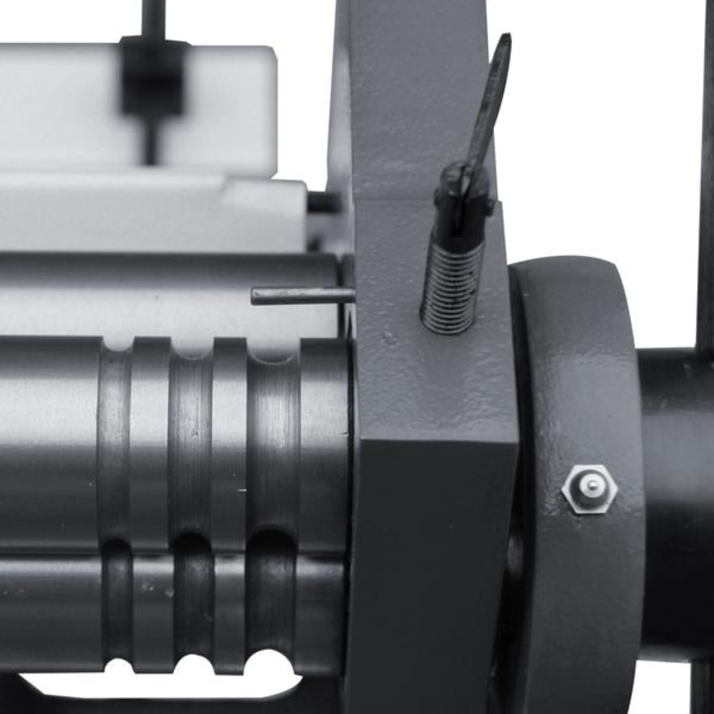 KAKA Industrial Sheet Metal Brake, 30 inch Shear and Slip Roll Combo 3-in-1 | 20-Gauge Capacity Heavy Duty Bending Machine with Back Gauge and Segment Fingers for Metal Fabrication - 171003