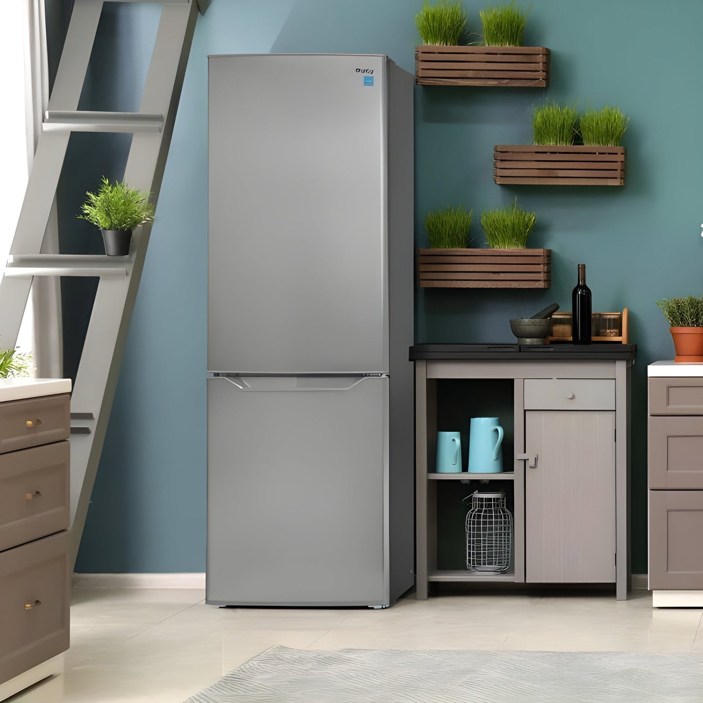 Danby Bottom Freezer Refrigerators -  DBMF100B1SLDB