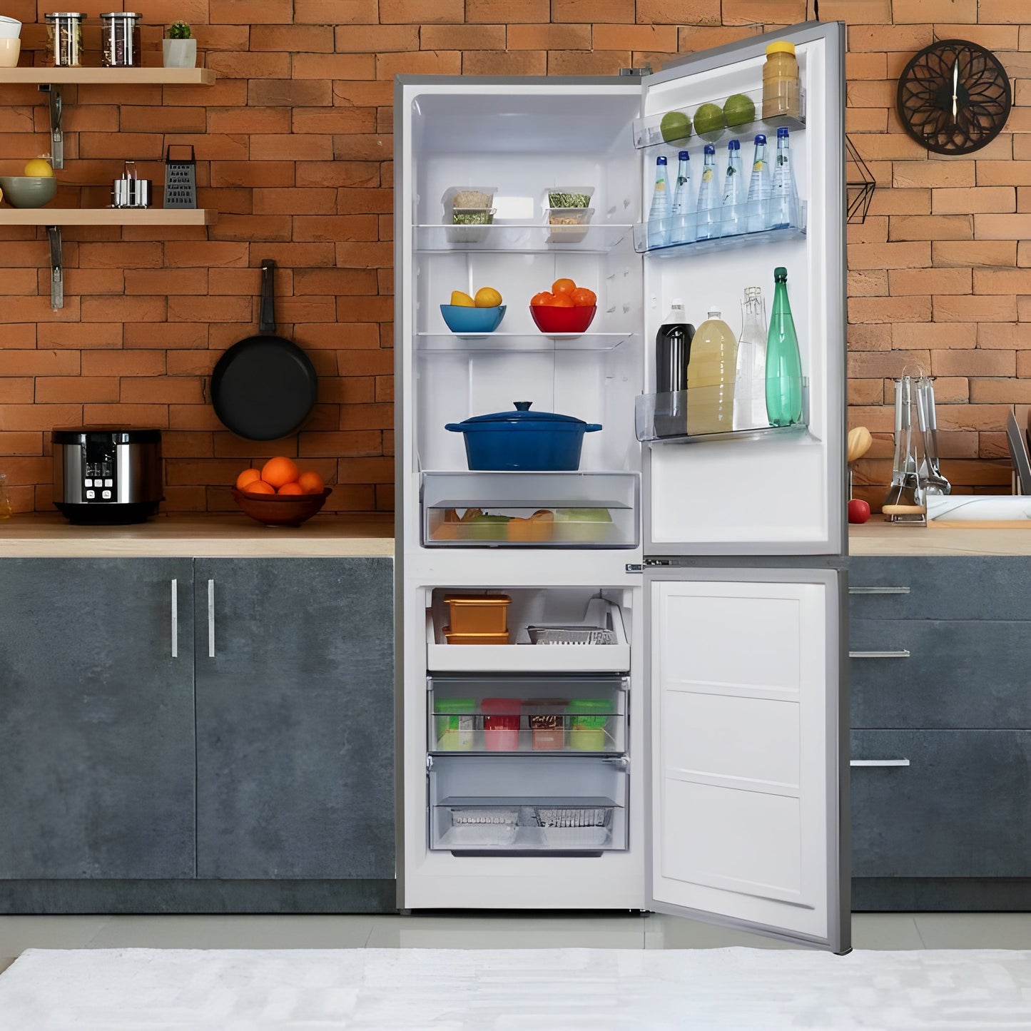 Danby Bottom Freezer Refrigerators -  DBMF100B1SLDB