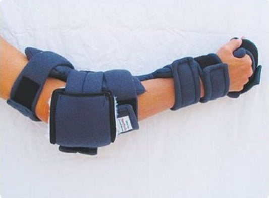 Patterson Medical Comfy - Hand / Elbow Splint Adult 11 to 15 Inch Circumference Navy Blue - 56090301