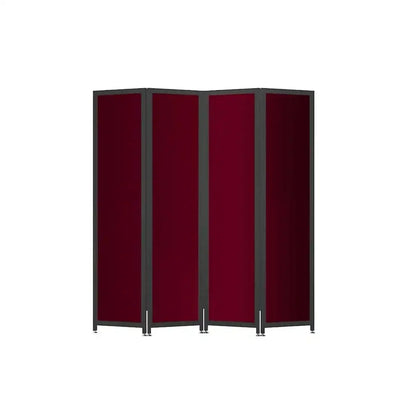Forbes Industries 7850 1" Loft Series Mobile Partition Essentials, 4 Double-Sided Hinged Panels - 7850