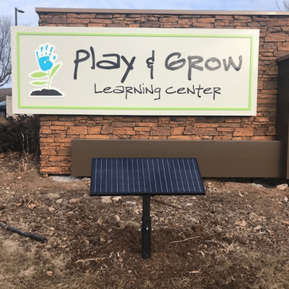AVS Energy Solar LED Sign Light 10 Watt 1000 Lumens 5000K Billboard Light Monument Sign Lighting Solar Uplight  - AVS-UPL-10W