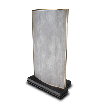 Forbes Industries 7860 26-3/4" Cove Series Mobile Partition Curved Double-Sided High-Pressure Laminate Panels - 7860