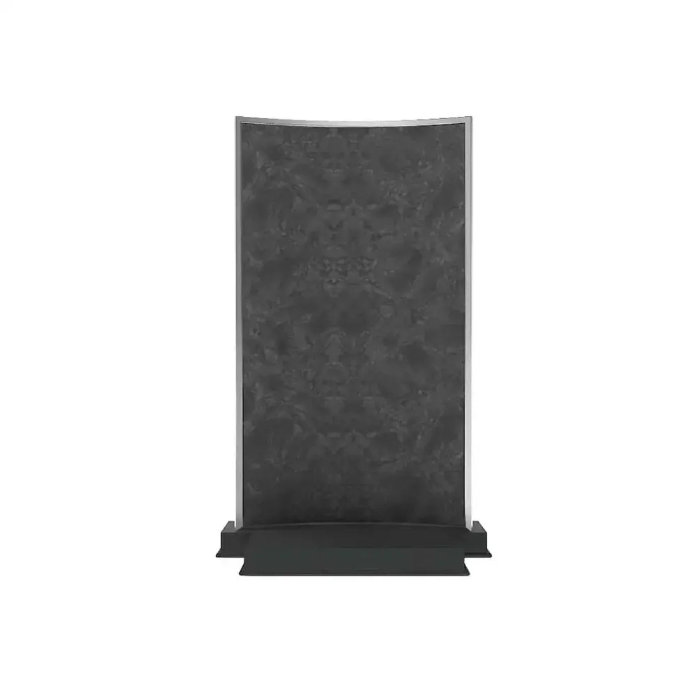 Forbes Industries 7863 26.75" Cove Series Mobile Partition Curved Double-Sided High Pressure Laminate Panels - 7863
