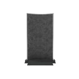 Forbes Industries 7863 26.75" Cove Series Mobile Partition Curved Double-Sided High Pressure Laminate Panels - 7863