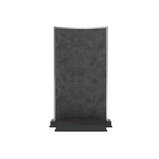 Forbes Industries 7863 26.75" Cove Series Mobile Partition Curved Double-Sided High Pressure Laminate Panels - 7863
