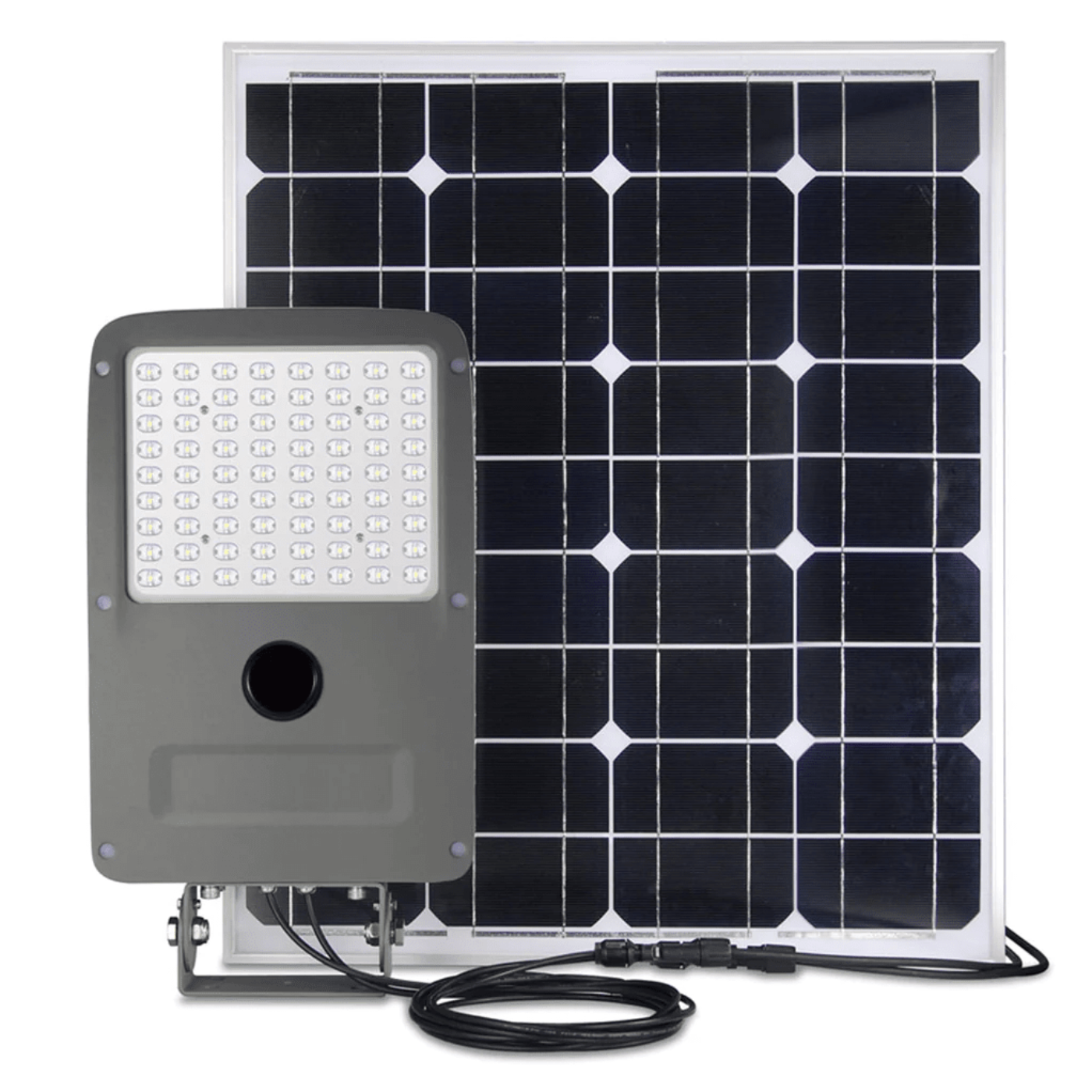 AVS Energy Solar Billboard Light 50 Watt 6200 Lumens 5000K Yoke/Pole Mount IP67  - AVS-SFL50W-Yoke
