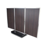 Forbes Industries 7880 31.5" Treble Series Mobile Partition 40" W Panels Double-sided High Pressure Laminate Panels - 7880