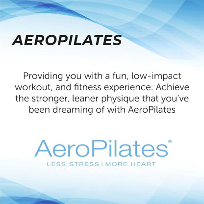 Stamina AeroPilates 287 Folding Pilates Workout Reformer Machine w/o Rebounder - 79739