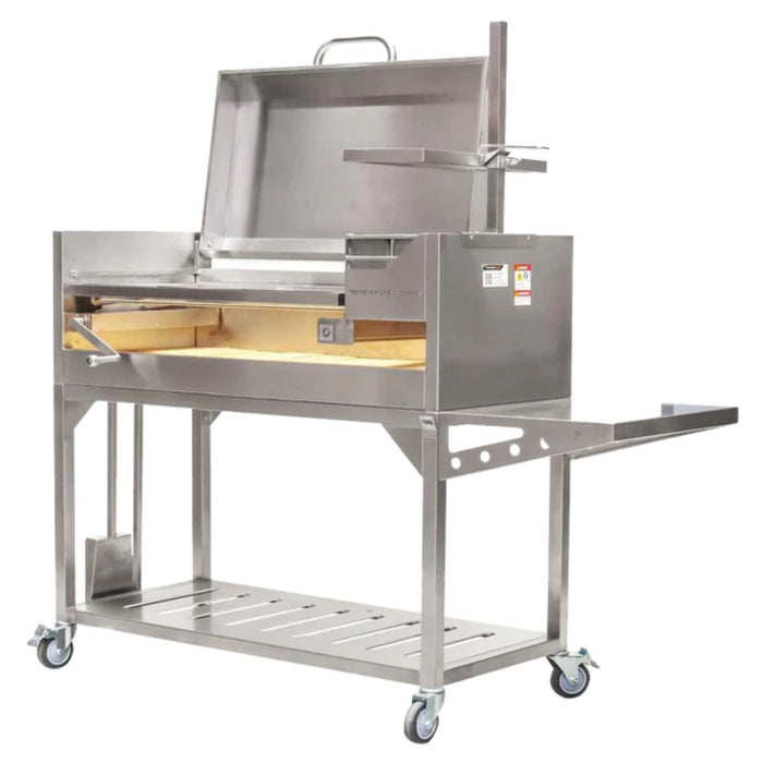 Tagwood Freestanding Argentine Grill with Lid Stainless Steel - BBQ01SS