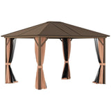 Outsunny 10' x12' Hardtop Gazebo - 84C-040