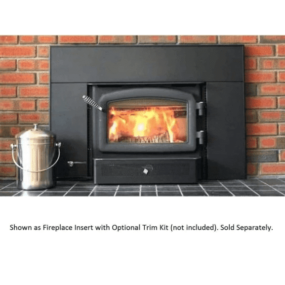 Buck Stove Model 21 1,800 sq. ft. Non-Catalytic Wood Burning Stove with Door New - FP-21