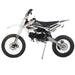 X-PRO Voyage 125 Dirt Bike with 4-Speed Manual Transmission, Kick Start, Big 17"/14" Tires - DB-H13-Black