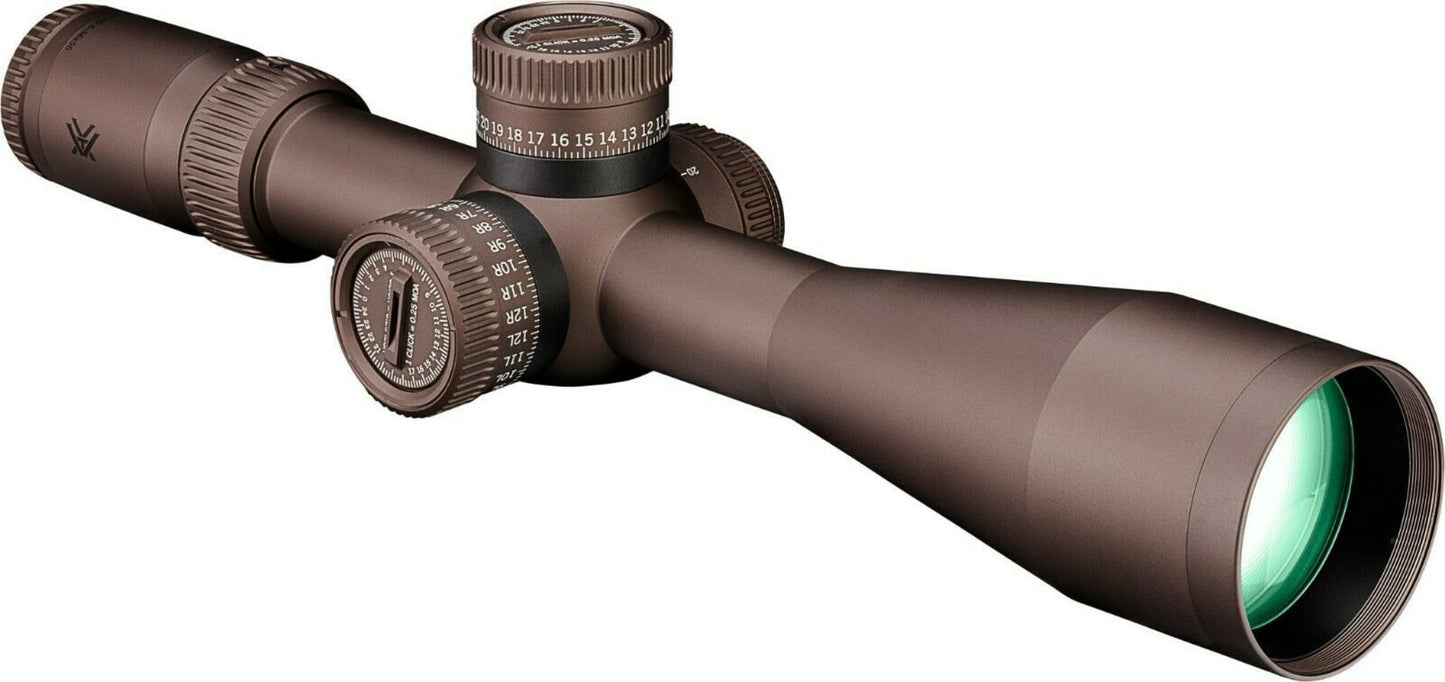 Vortex Optics Razor HD Gen III 6-36x56 FFP EBR-7D (MOA) Reticle 34 mm Tube Riflescope with with Wearable4U Bundle - RZR-63601_Hat-CD