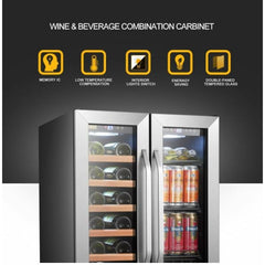 Lanbo 24 Inch Wine and Beverage Cooler - LB36BD