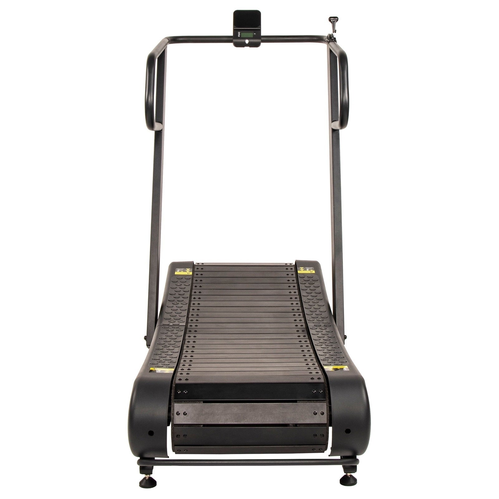 Signature Fitness Sprint Demon - Motorless Curved Sprint Treadmill with Adjustable Levels of Resistance - Drastically Increases Intensity of Running and Walking - SF-S2