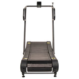 Signature Fitness Sprint Demon - Motorless Curved Sprint Treadmill with Adjustable Levels of Resistance - Drastically Increases Intensity of Running and Walking - SF-S2