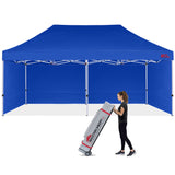 Mastercanopy Commercial Series- 10x10/10x15/10x20 Pop-up Canopy Tent with Sidewalls - B07XFM1KMJ