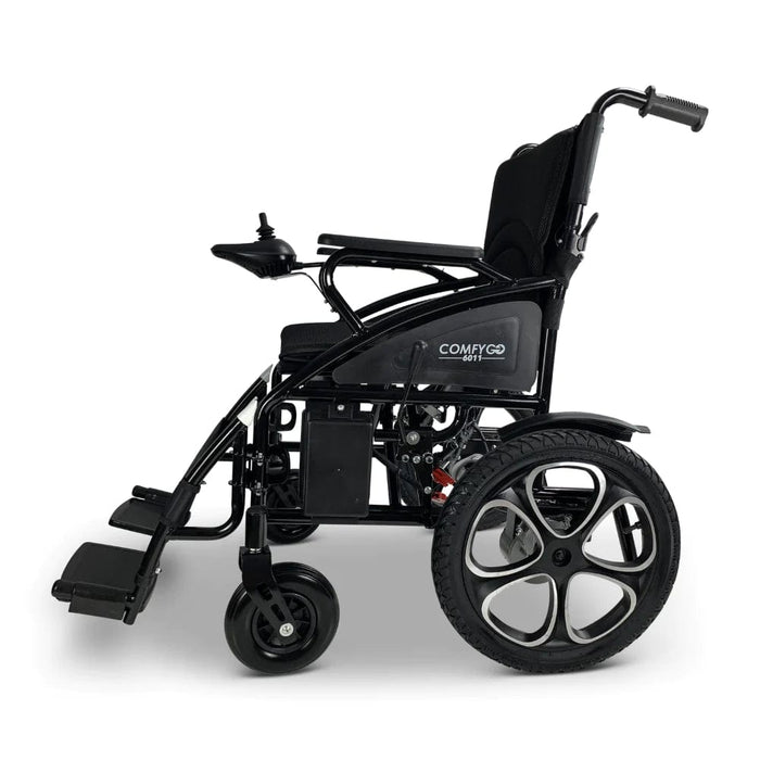 ComfyGo 6011 Folding Electric Wheelchair - 6011 - Backyard Provider