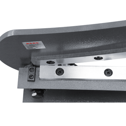 Kaka industrial HS-40 Guillotine Metal Shear, 39 inch Bed Width, 16 Gauge Metal Guillotine Shear with a Stand for Construction Work Sheet Metal Fabrication Plate Cutting Cutter - 172109
