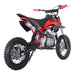 X-PRO Bolt 125cc Dirt Bike with 4-Speed Manual Transmission, Kick Start, Big 14"/12" Tires! Zongshen Brand Engine - DB-K026-Green