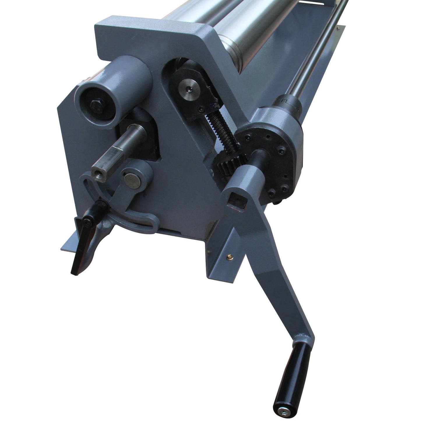 KAKA INDUSTRIAL 51-Inch Slip Roll Machine, 14-Gauge Steel Bending Capacity, Rear Axle Lifting, W01-5116A Metal Roller, Sheet Metal Round Bending, Two Removable Rollers Included - 174015