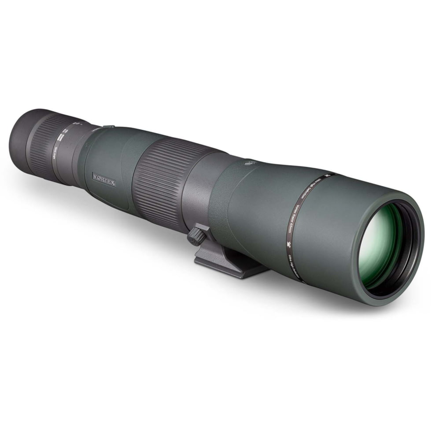 Vortex Optics Razor HD 22-48x65 (Straight) Spotting Scope with Free Hat and Wearable4U Bundle - RS-65S_Hat-CD_LCP
