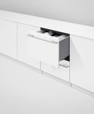 FISHER & PAYKEL DD24DHTI9N Integrated Double DishDrawer™ Dishwasher, Tall, Sanitize = DD24DHTI9N