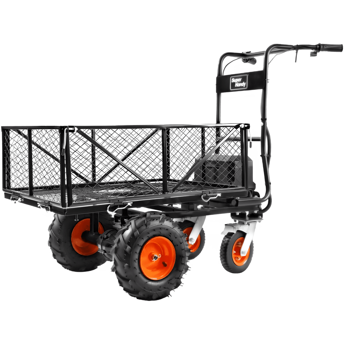 Super Handy GUO095 48V 2Ah 660 lb Working Capacity Self-Propelled Electric Utility Wagon New