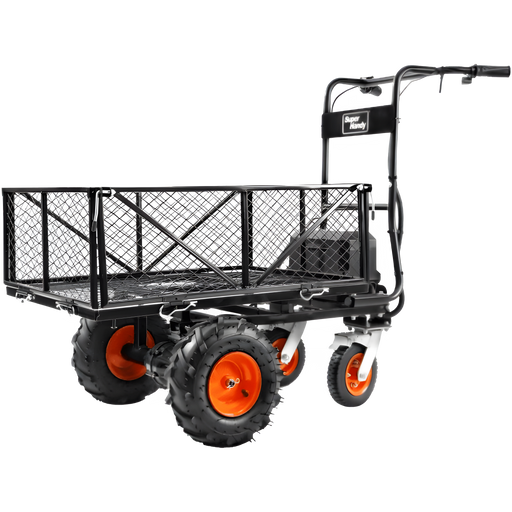 Super Handy GUO095 48V 2Ah 660 lb Working Capacity Self-Propelled Electric Utility Wagon New