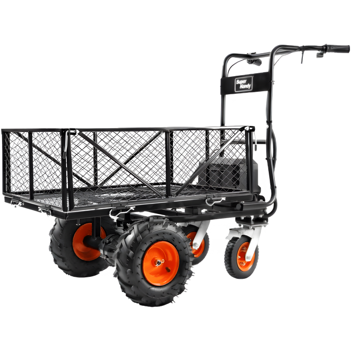 Super Handy GUO095 48V 2Ah 660 lb Working Capacity Self-Propelled Electric Utility Wagon New