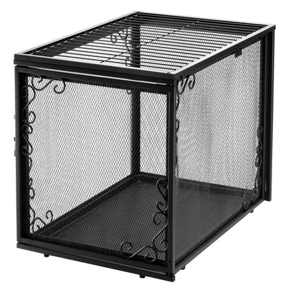 Richell Metal Mesh Pet Crate Medium -RI-80009