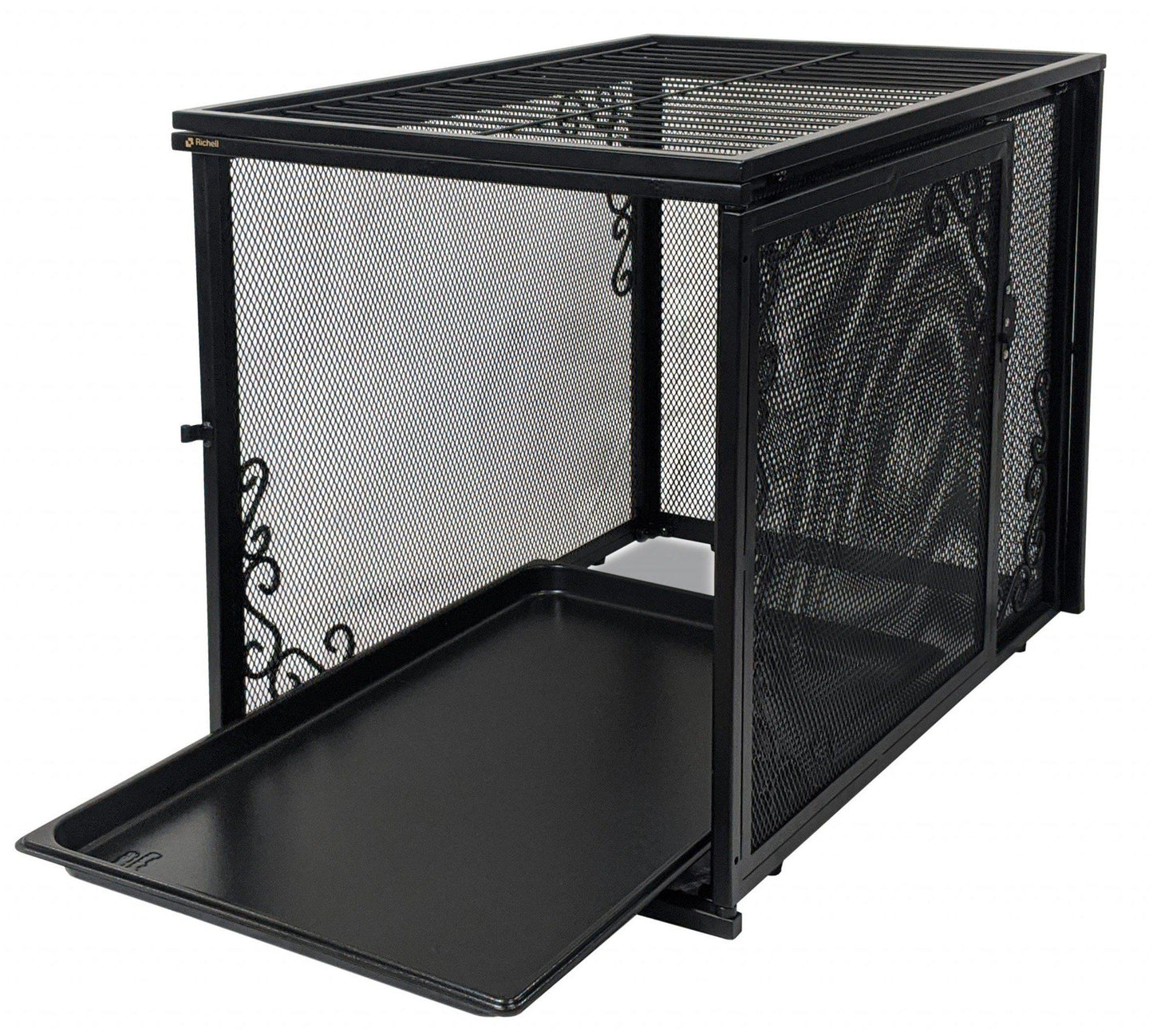 Richell Metal Mesh Pet Crate Medium -RI-80009