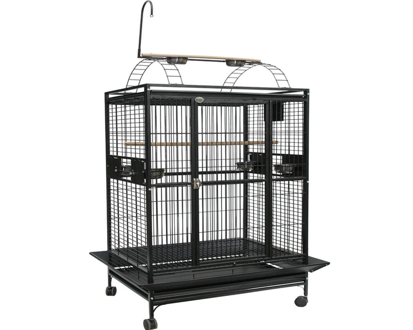 LeMond A&E 40"x30 Play Top Bird Cage - 8004030 Black