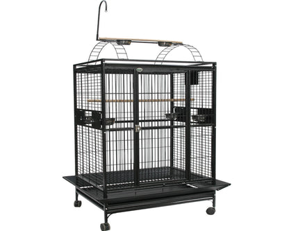 LeMond A&E 40"x30 Play Top Bird Cage - 8004030 Black