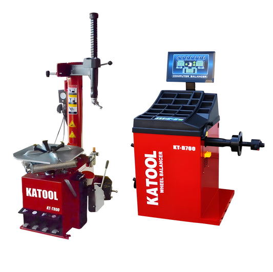 Katool Tire Changer T800 & Wheel Balancer - T800+B760