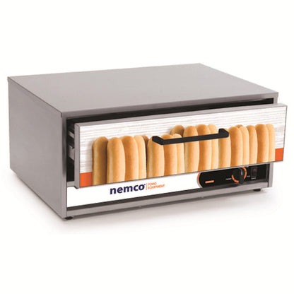 Nemco 8045N-BW Moist Heat Bun / Food Warmer for Use with 8045N Roller Grill - NE8045NBW